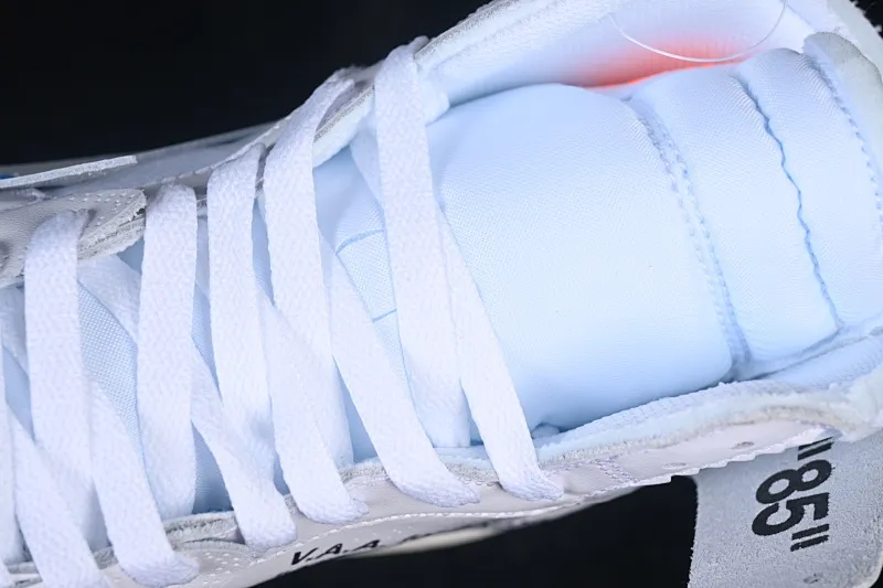 All categories Air Jordan Jordan series basketball shoes Air Jordan 1 High OG version Off White x Air Jordan OW AJ1 Joe 1 joint white high-top basketball shoes AA3834-100